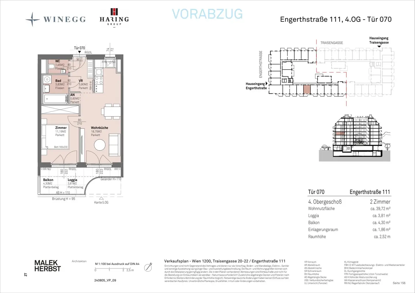 Wohnung am Donauufer mit Donaublick Erstbezug
