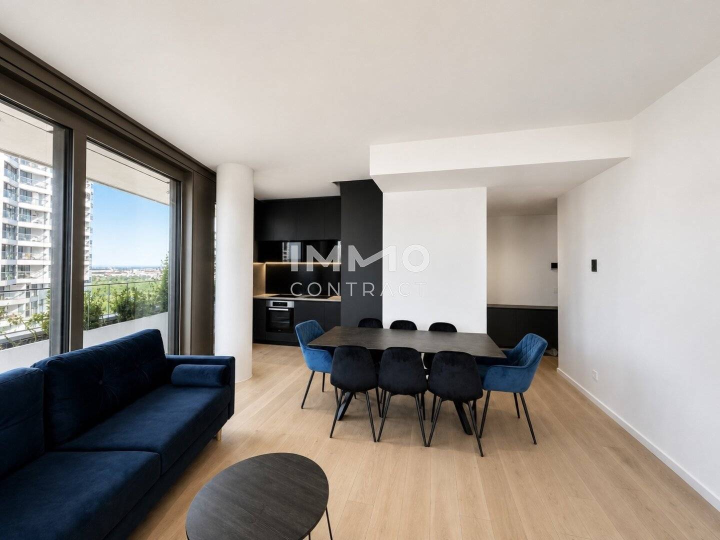 Luxury Residence fully furnished: DANUBEFLATS Vienna 21st Floor