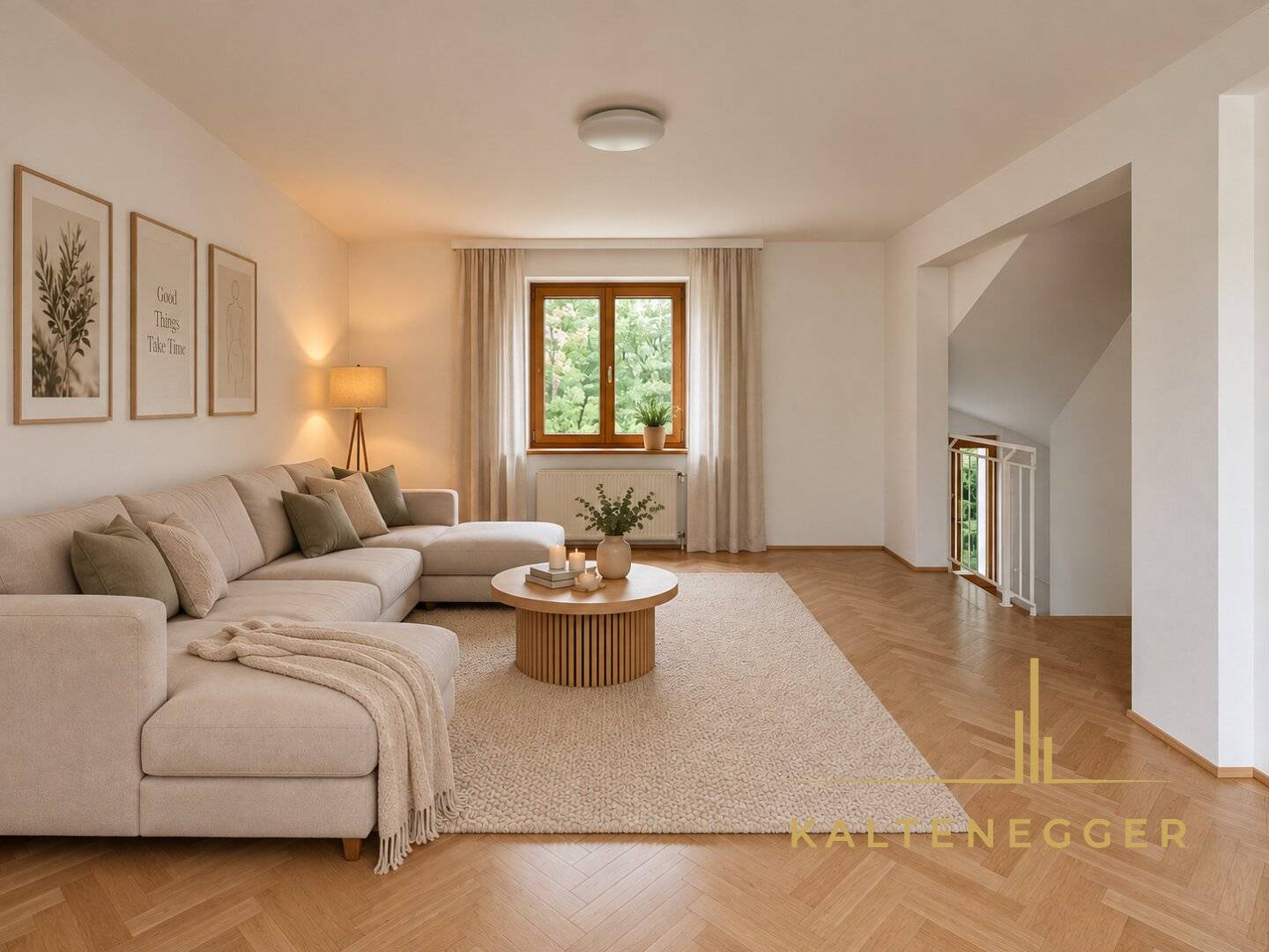 Großzügige Familienwohnung mit zwei Terrassen &amp; Weitblick