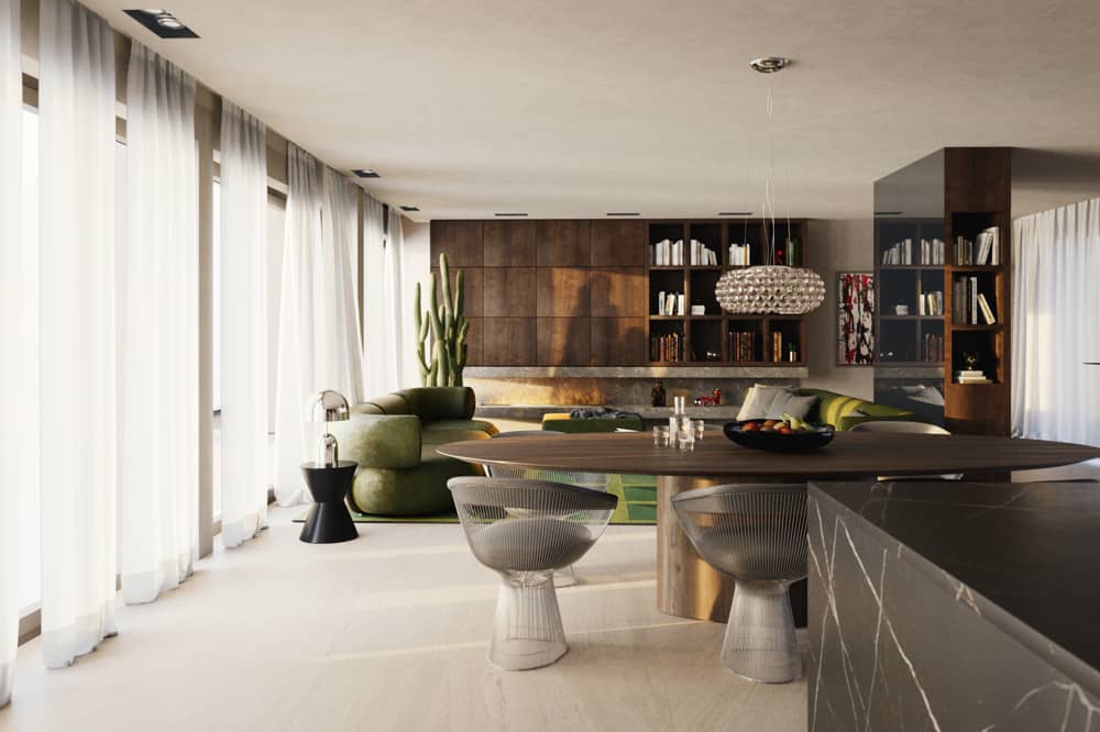 Penthouse House in House with generous roof terrace