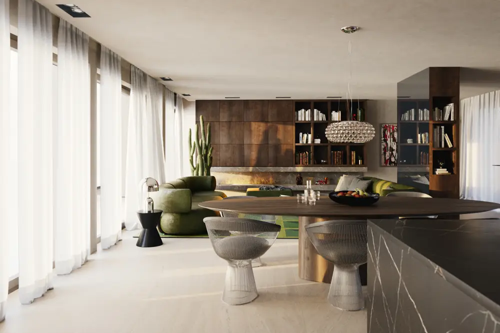 Penthouse House in House with generous roof terrace