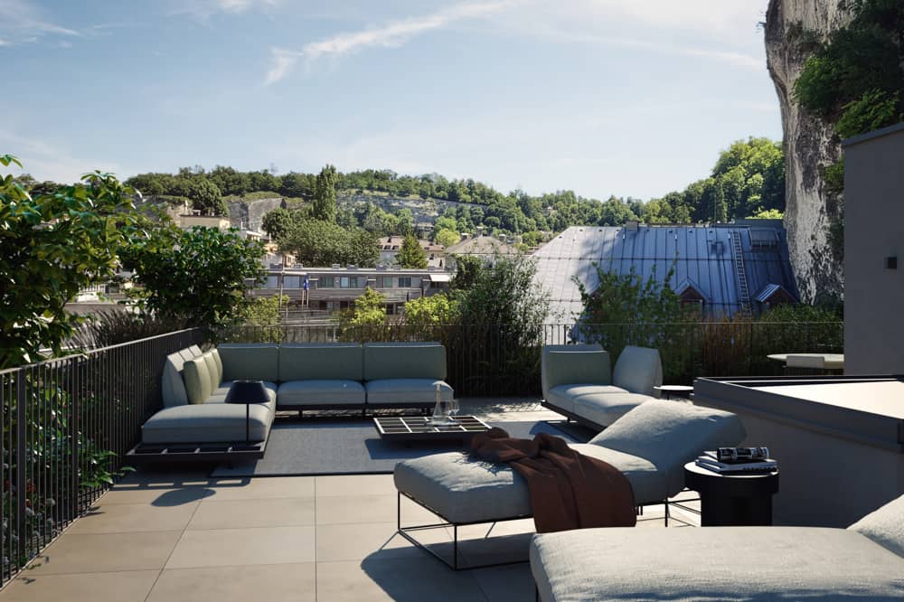 Penthouse House in House with generous roof terrace