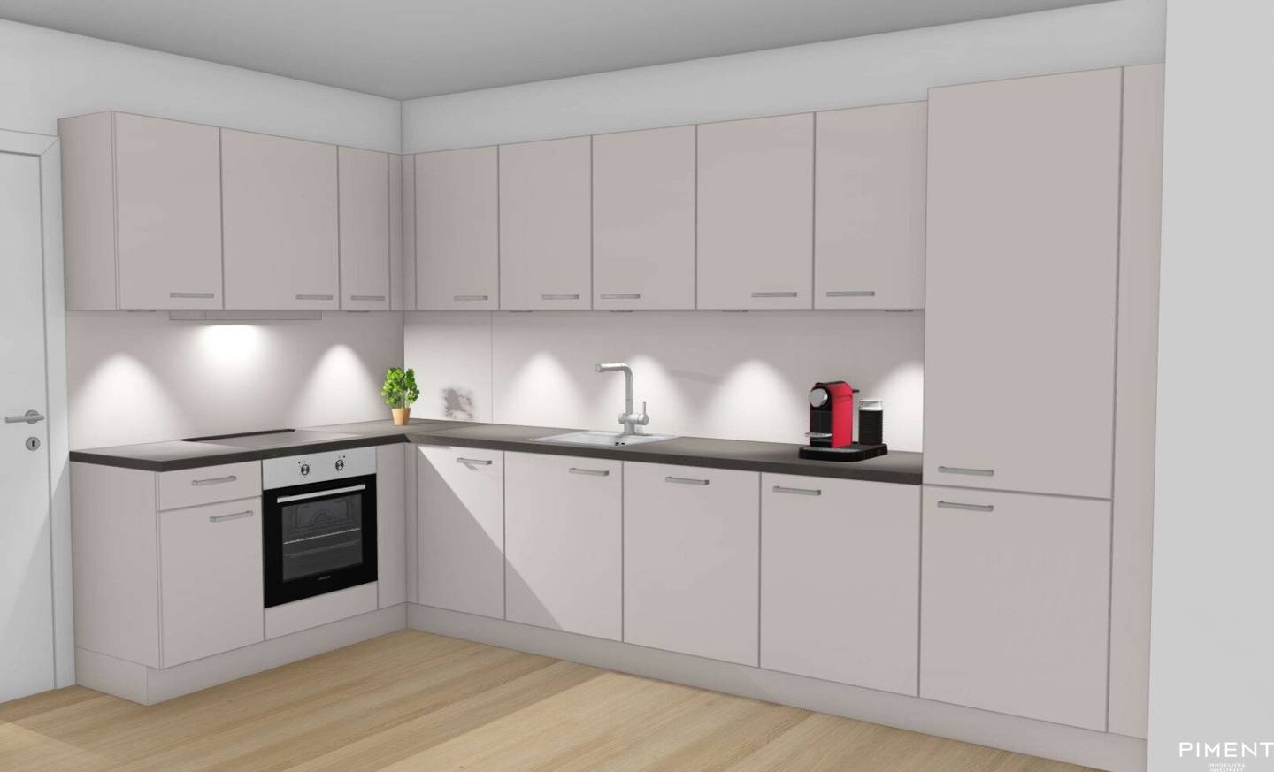 First occupancy 2-room apartment in new build project Viewing possible