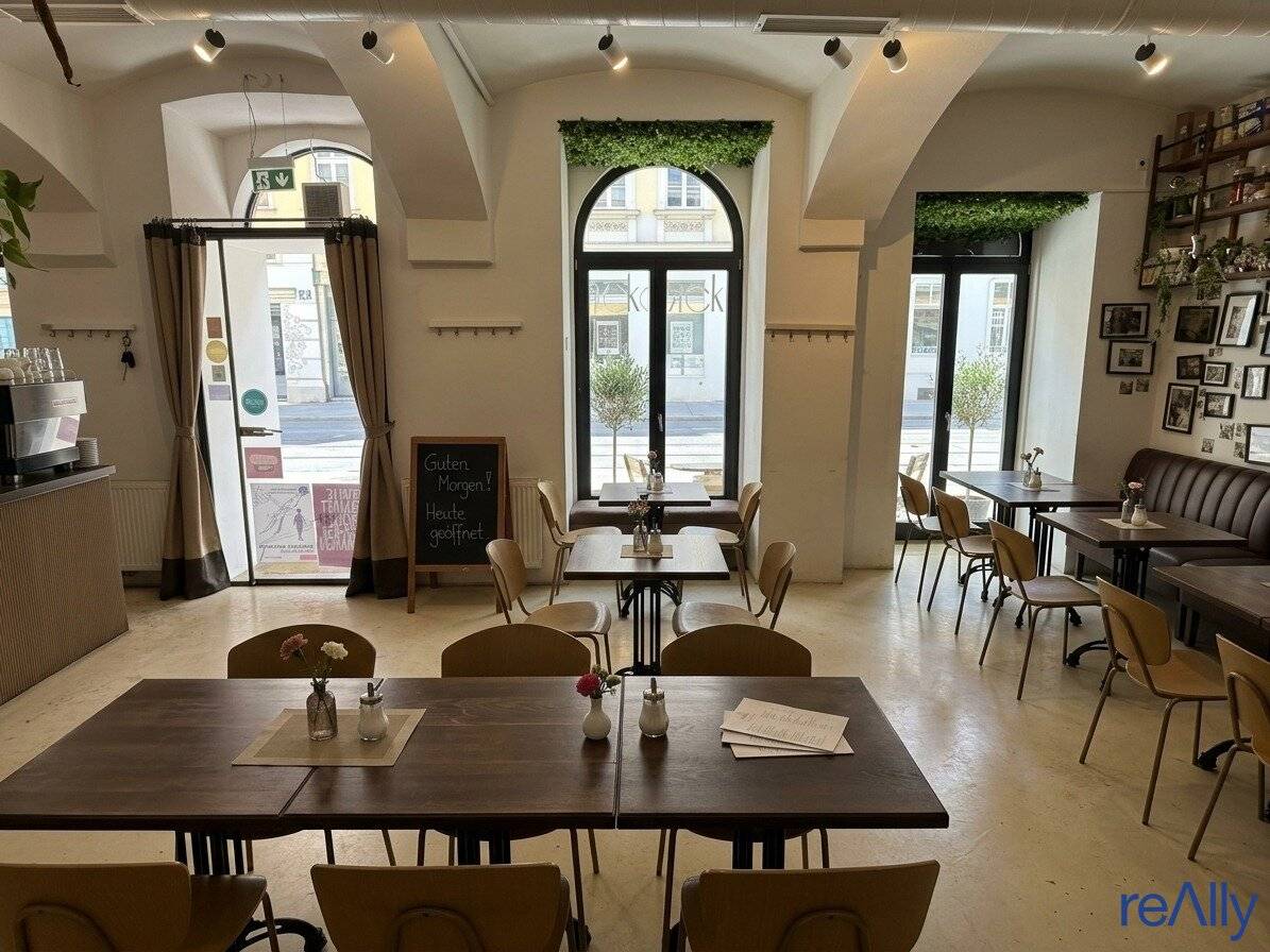 Modern catering business with approx. 67m² in prime location of the 7th district