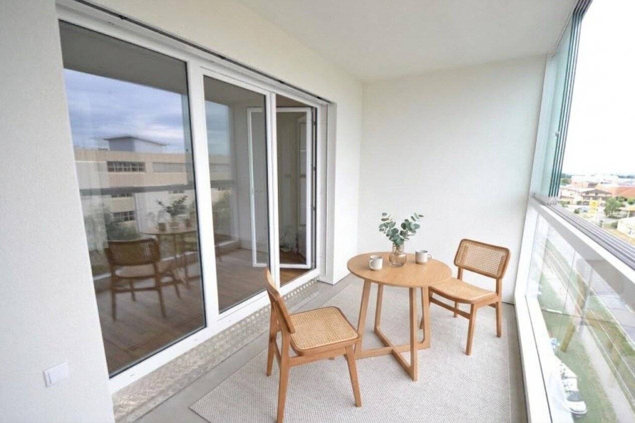 Moderne Garçonnière mit Loggia in 8055 Graz, like new, underfloor heating, 451€ rent