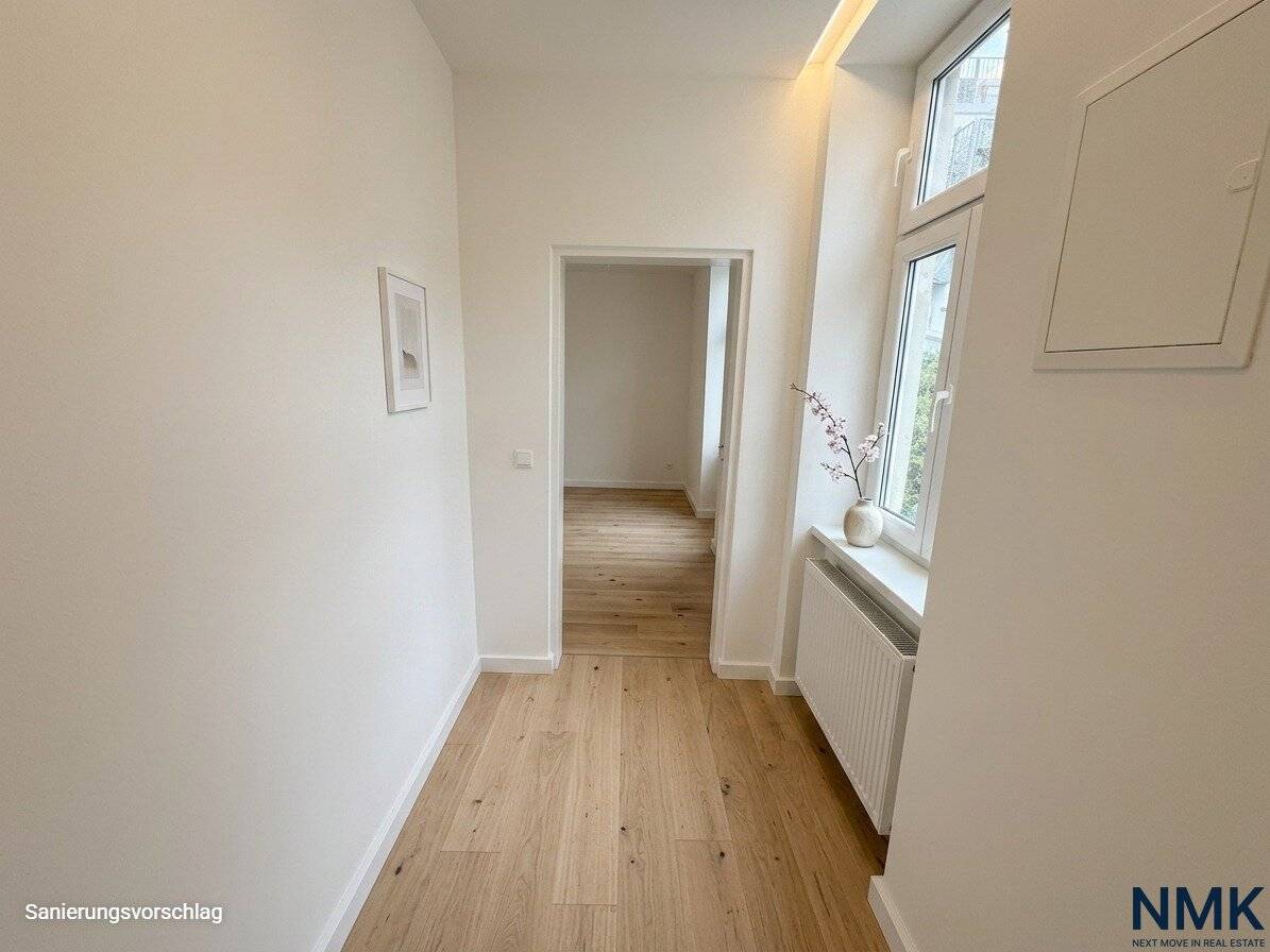 Charmante 3-Zimmer-Altbauwohnung in ruhiger Innenhoflage mit baubewilligter Balkonoption &amp; Entwicklungspotenzial