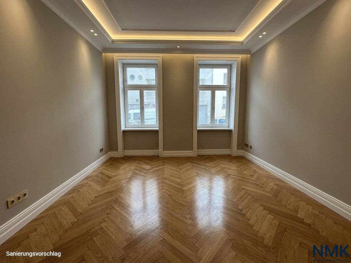 Charmante 3-Zimmer-Altbauwohnung mit ca. 68,62 m² &amp; baubewilligter Balkonoption