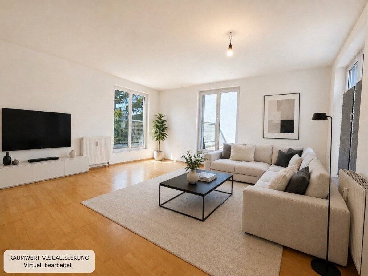 TERASSENWOHNUNG - Freier Mietzins | NEUBAU | BJ ca. 1995 | 3 Zimmer | ca. 80 m² NFL | Garage | kleinere Renovierungen notwendig