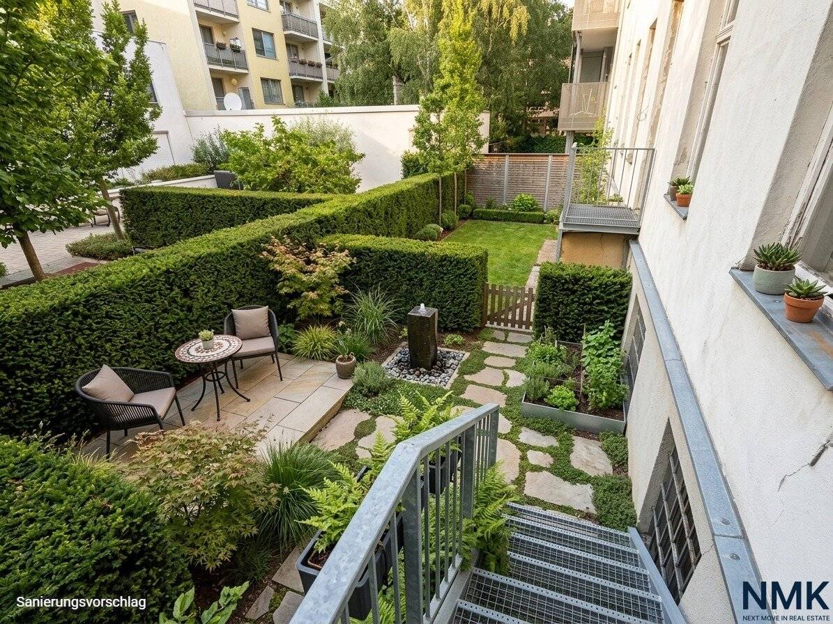 Exklusive 3-Zimmer-Gartenwohnung mit Terrasse &amp; Eigengarten – Wohnen im Grünen mitten in Wien