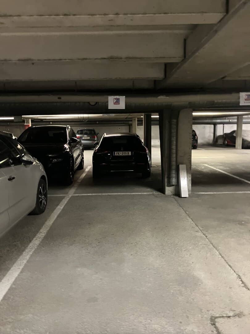 Underground parking spaces in central location of Feldkirch