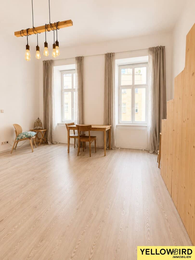 1-Zimmeraltbauwohnung I zentrale Lage  I Hofseitig