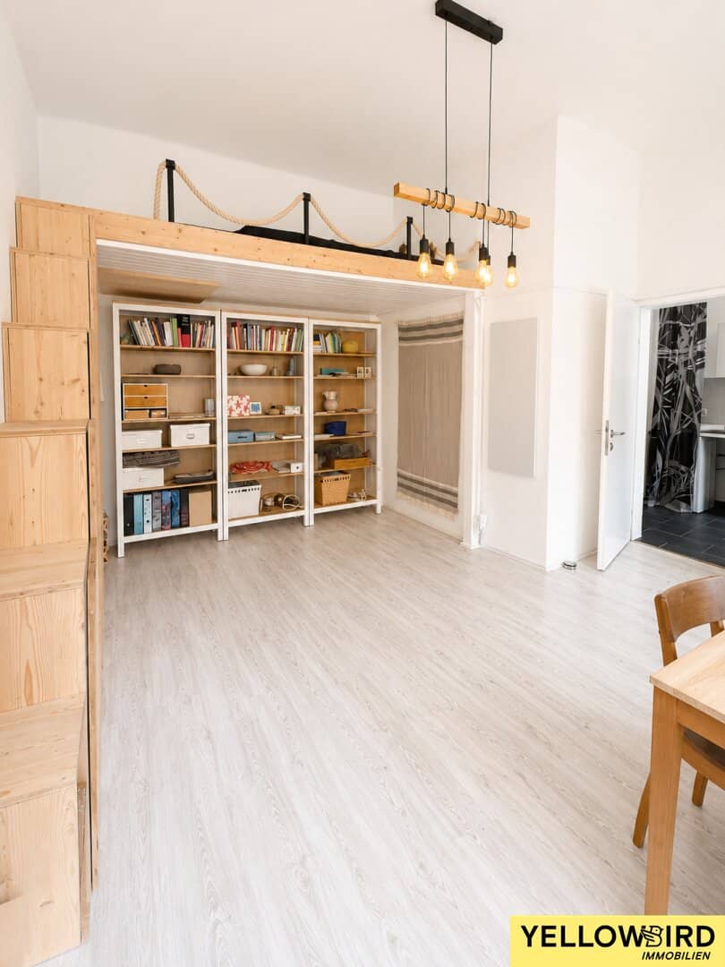 1-Zimmeraltbauwohnung I zentrale Lage  I Hofseitig