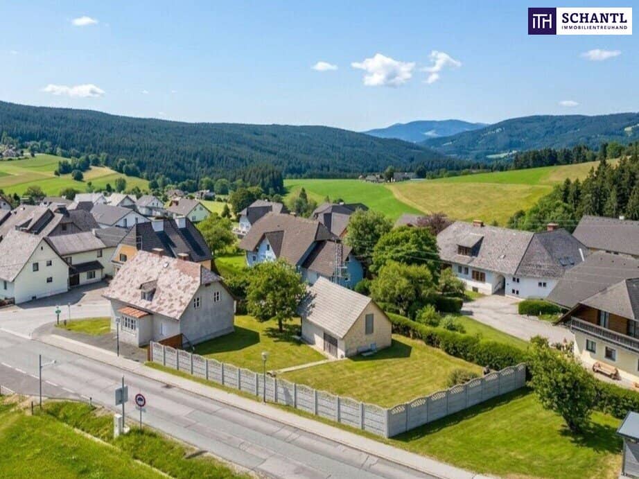 Viel Platz, viel Grün, viel Potenzial – renovierungsbedürftiges Einfamilienhaus mit schönem Grundstück - in 8654 Fischbach