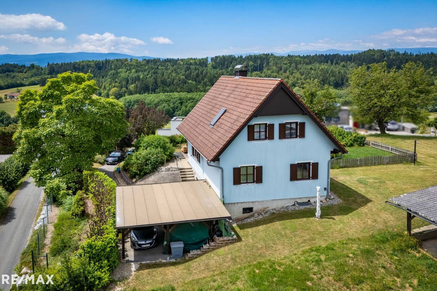 Sonniges Wohnen mit Garten und Aussicht Maisonettewohnung