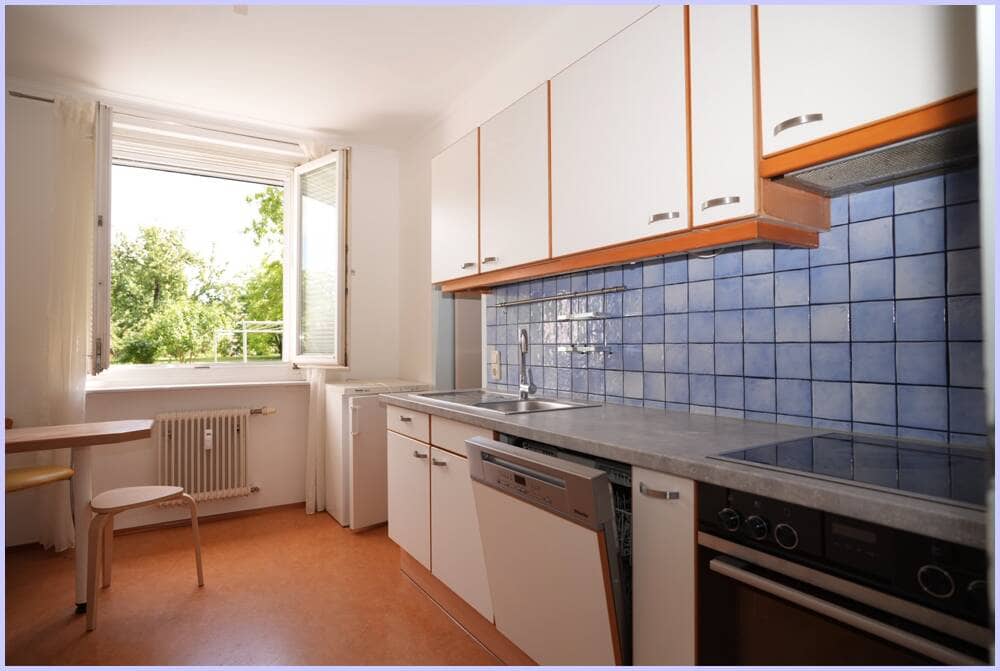 Helle Erdgeschosswohnung in der Altstadt mit Garten und Parkplatz