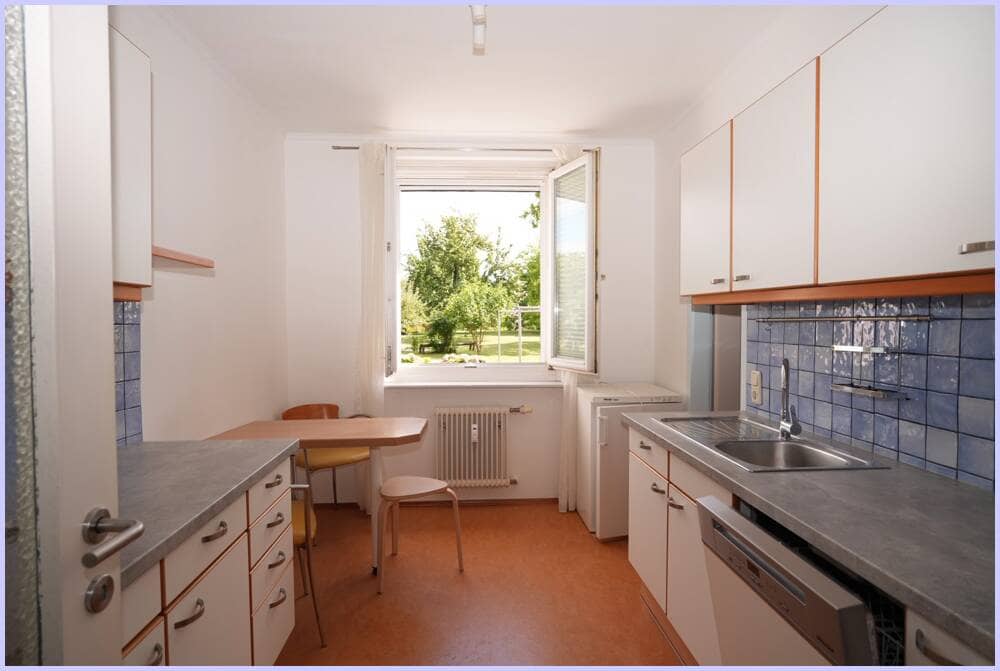 Helle Erdgeschosswohnung in der Altstadt mit Garten und Parkplatz
