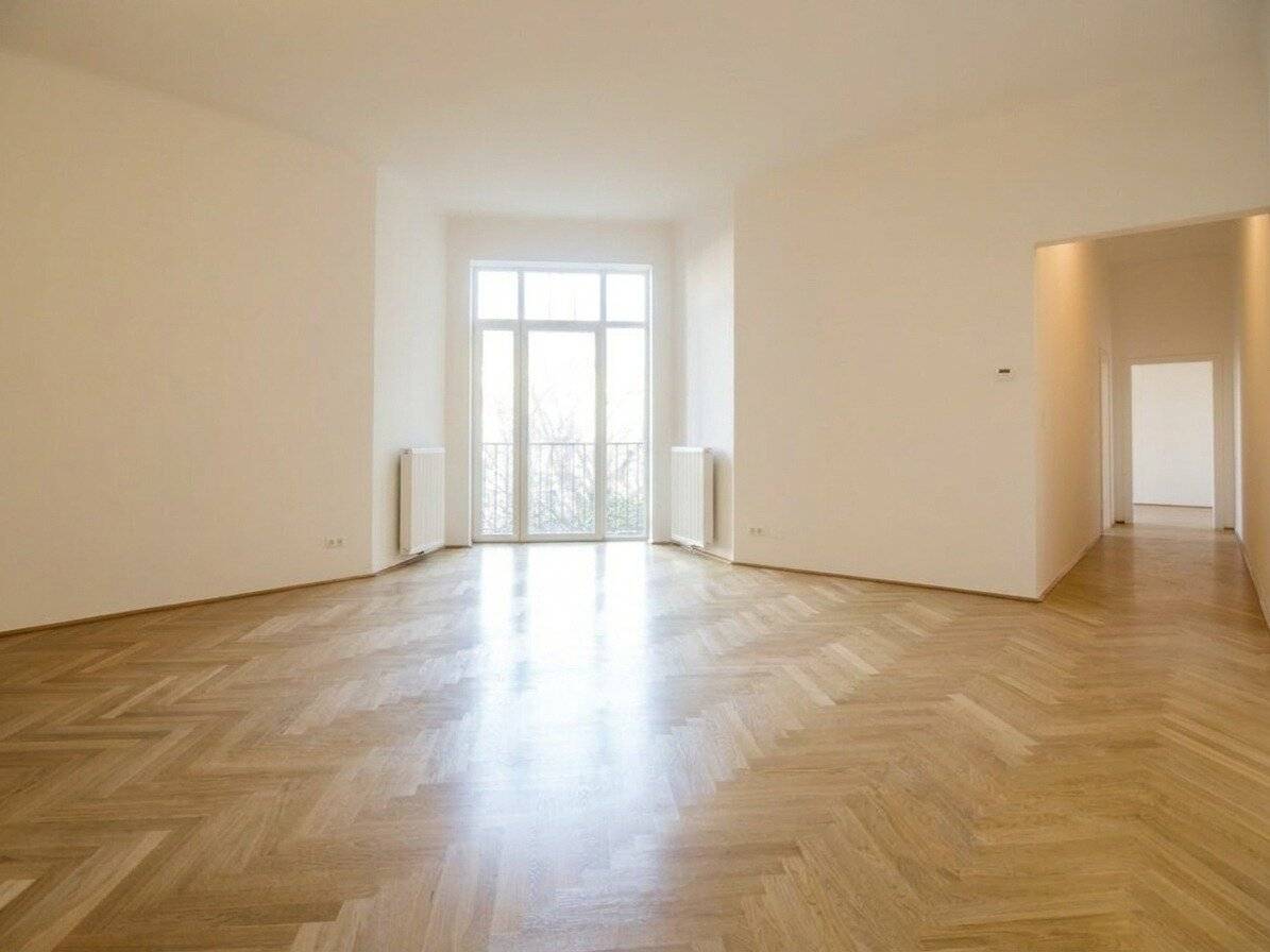 Open-ended Modern 4-room apartment with balcony and courtyard location in Döbling