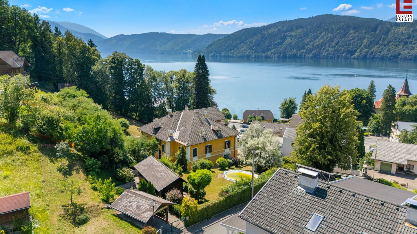 Millstatt/See: Top saniertes Mehrgenerationenhaus in bester Panorama-Ruhelage