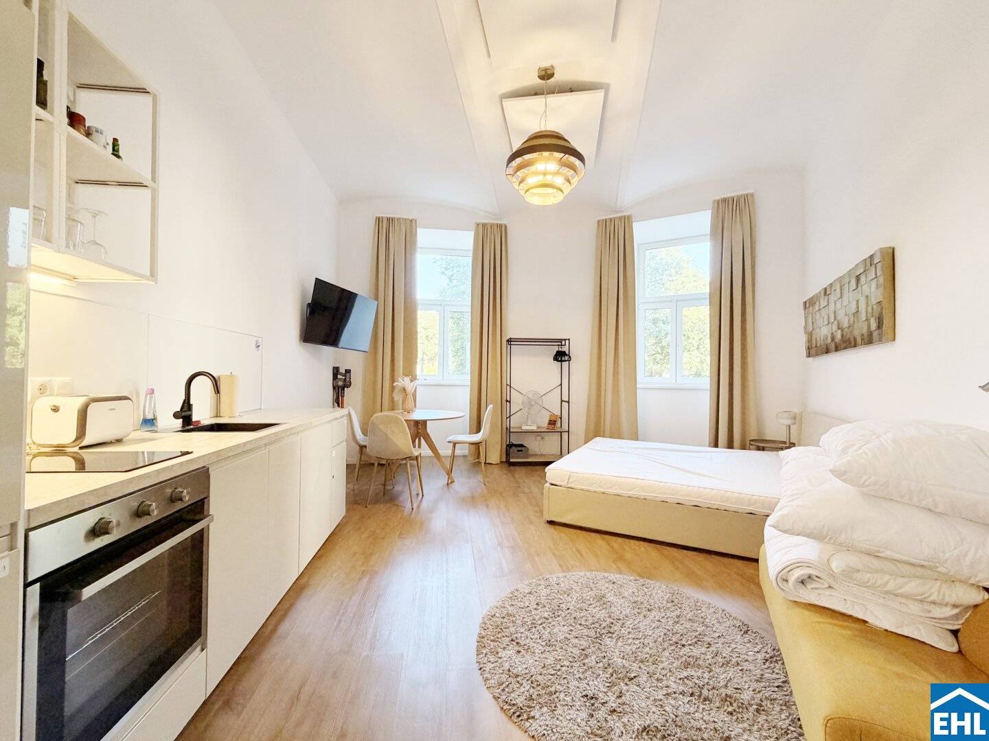 Stilvolles Studio-Apartment in Bestlage am Augarten und Donaukanal