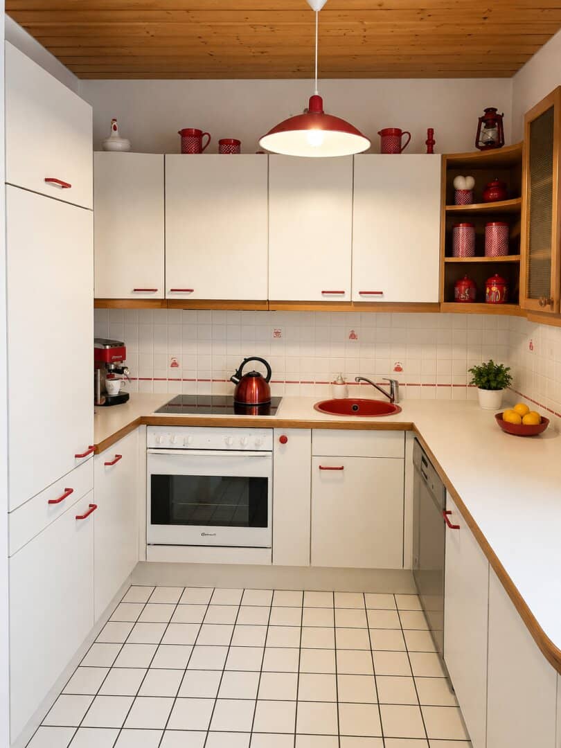 Charming maisonette apartment with garden, loggias and mountain view