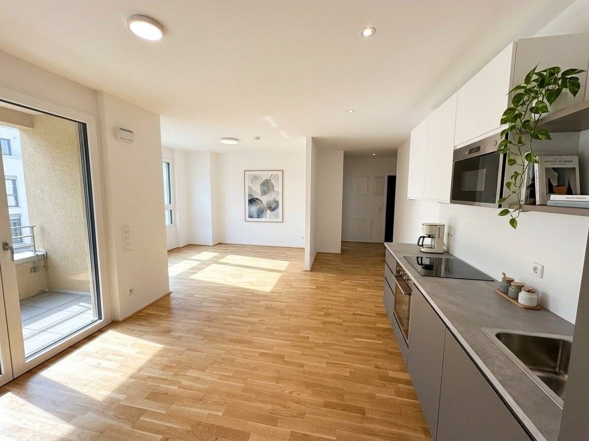ERSTBEZUG | 2-Zimmer-Neubau mit Loggia | 52 m² | 1100 Wien | € 1.300