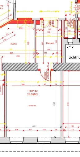 Affordable 1.5 room apartment on the 3rd floor with elevator and distant view