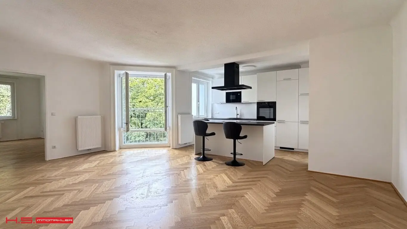 ALOIS DRASCHE PARK - First Occupancy - 4th Floor with Elevator - 100% Green View - East West Orientation - Thermally Renovated Building