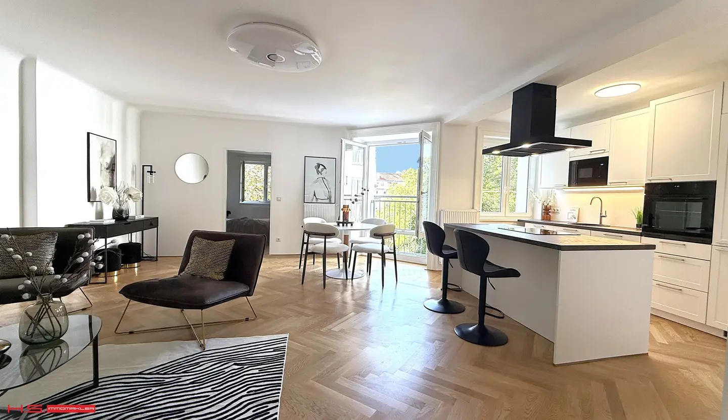 ALOIS DRASCHE PARK - First Occupancy - 4th Floor with Elevator - 100% Green View - East West Orientation - Thermally Renovated Building