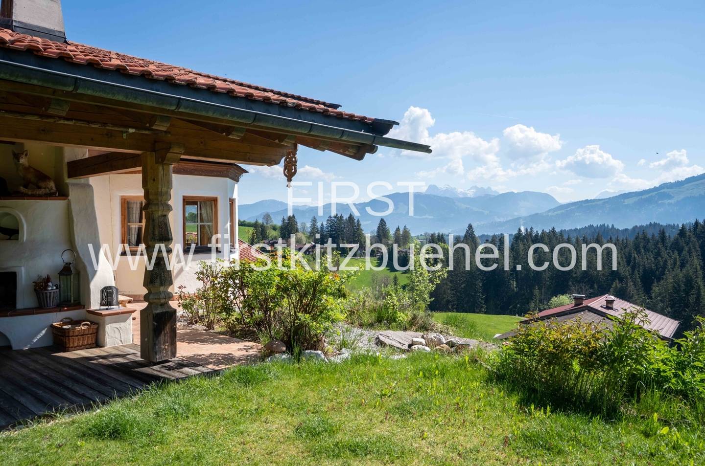 Sonnige Ferienwohnung mit Terrasse und Sauna