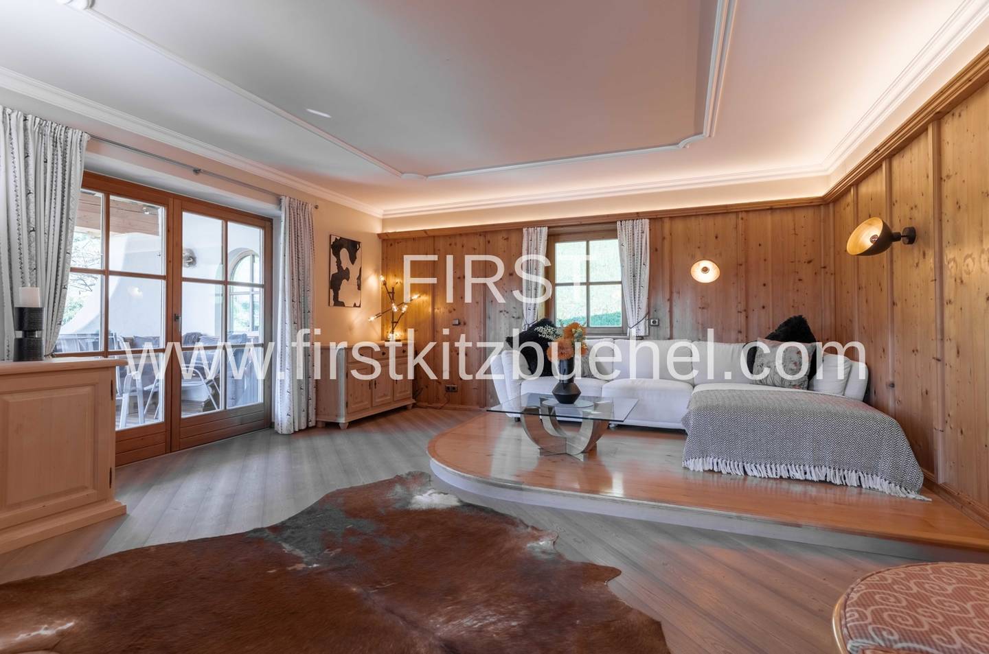 Sonnige Ferienwohnung mit Terrasse und Sauna