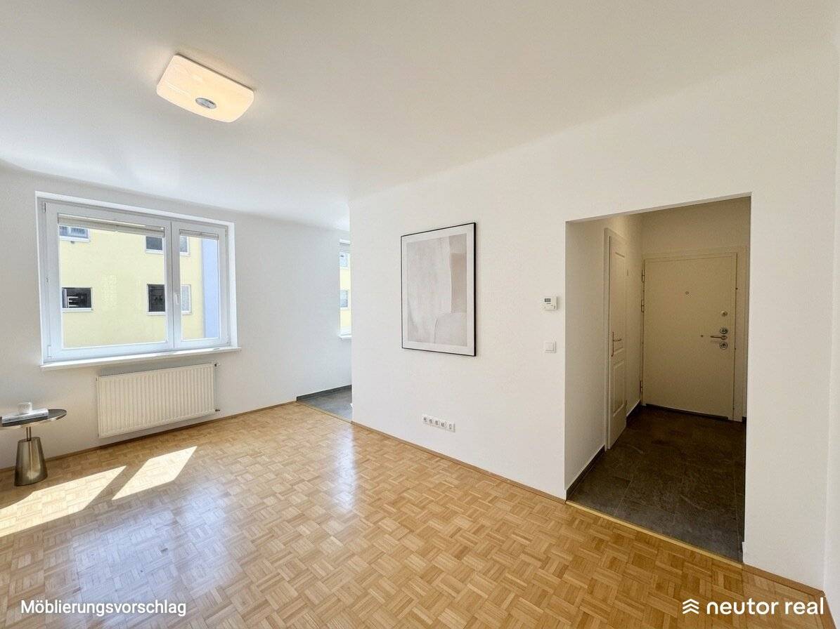 Helle 2 Zimmer Wohnung mit Gemeinschaftsgarten | U4 Ober St. Veit