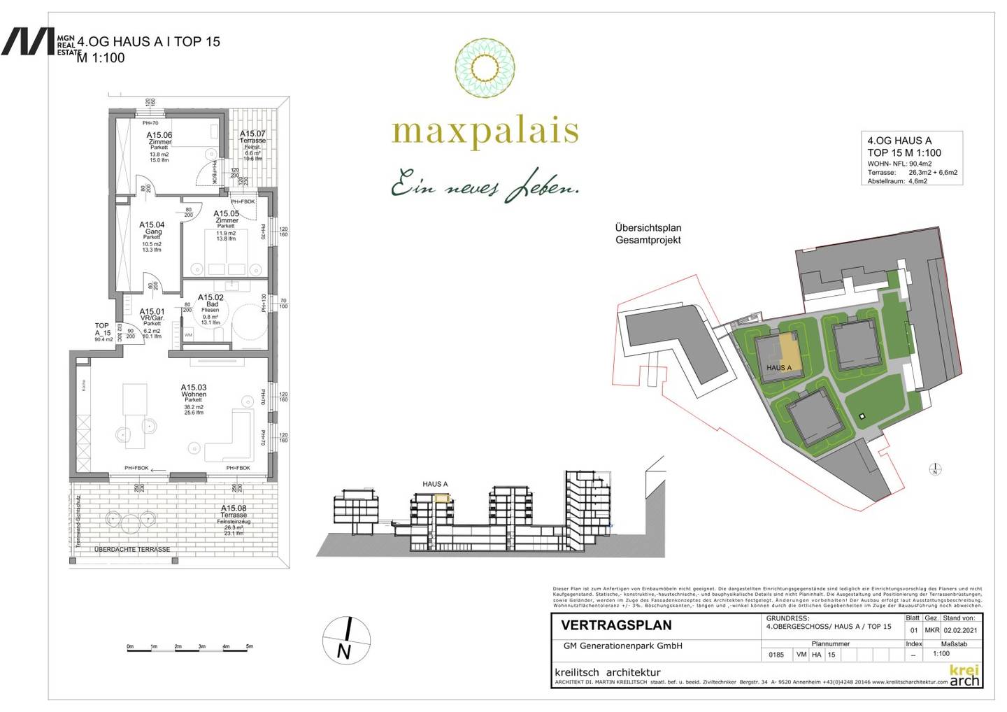 Penthouse in the Heart of Villach