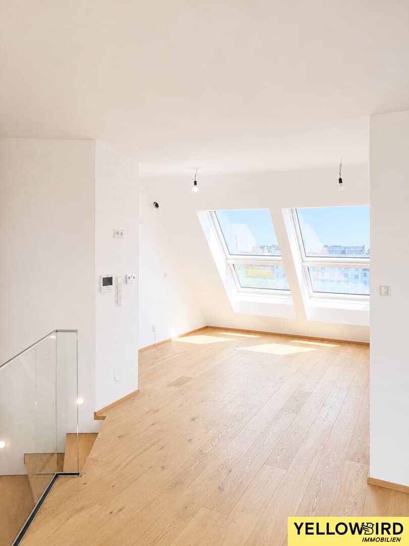 2-room historic building with roof terrace I 360-degree I with view of Danube