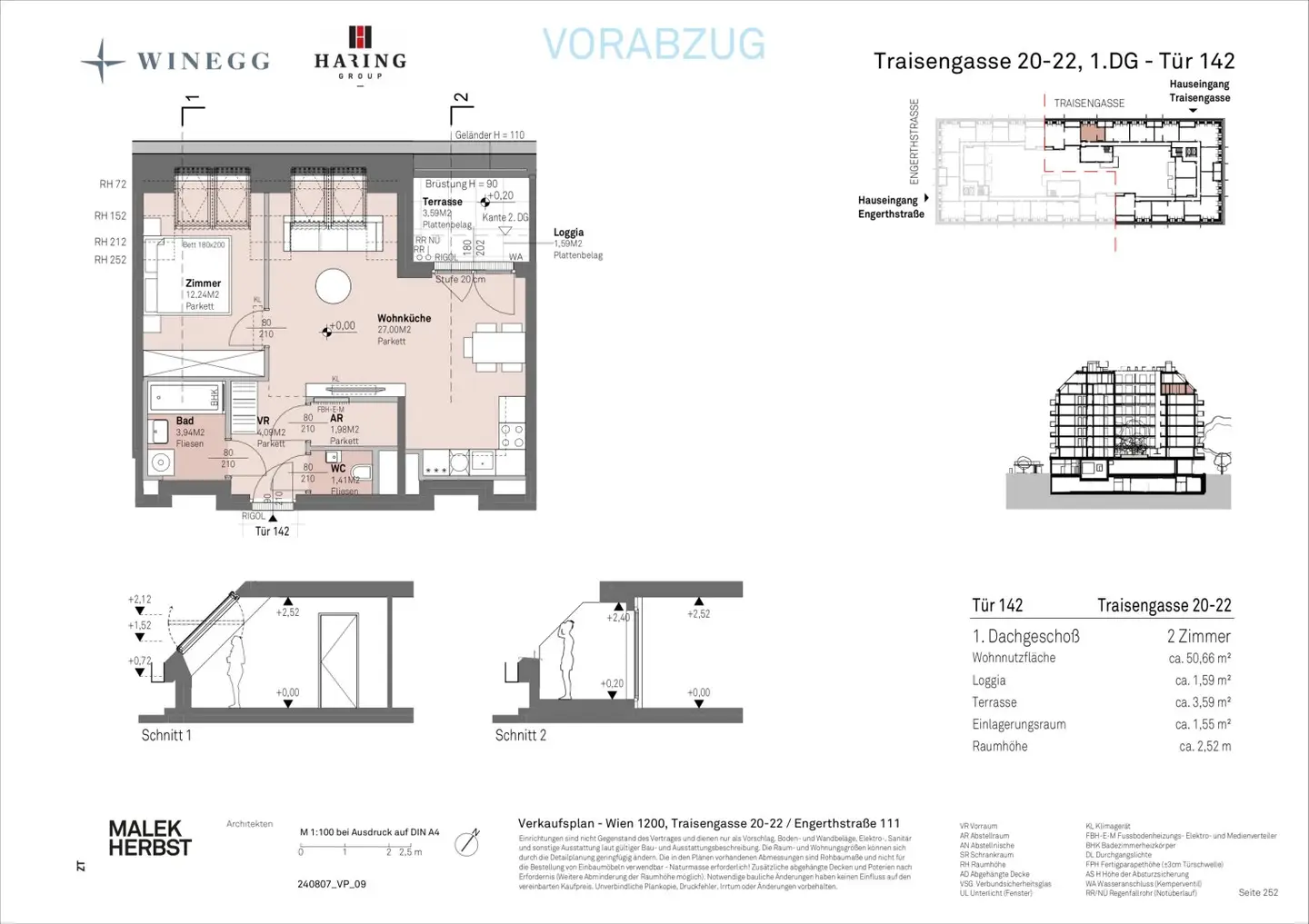 Wohnung Neubau Erstbezug Donauufer DGNB Gold
