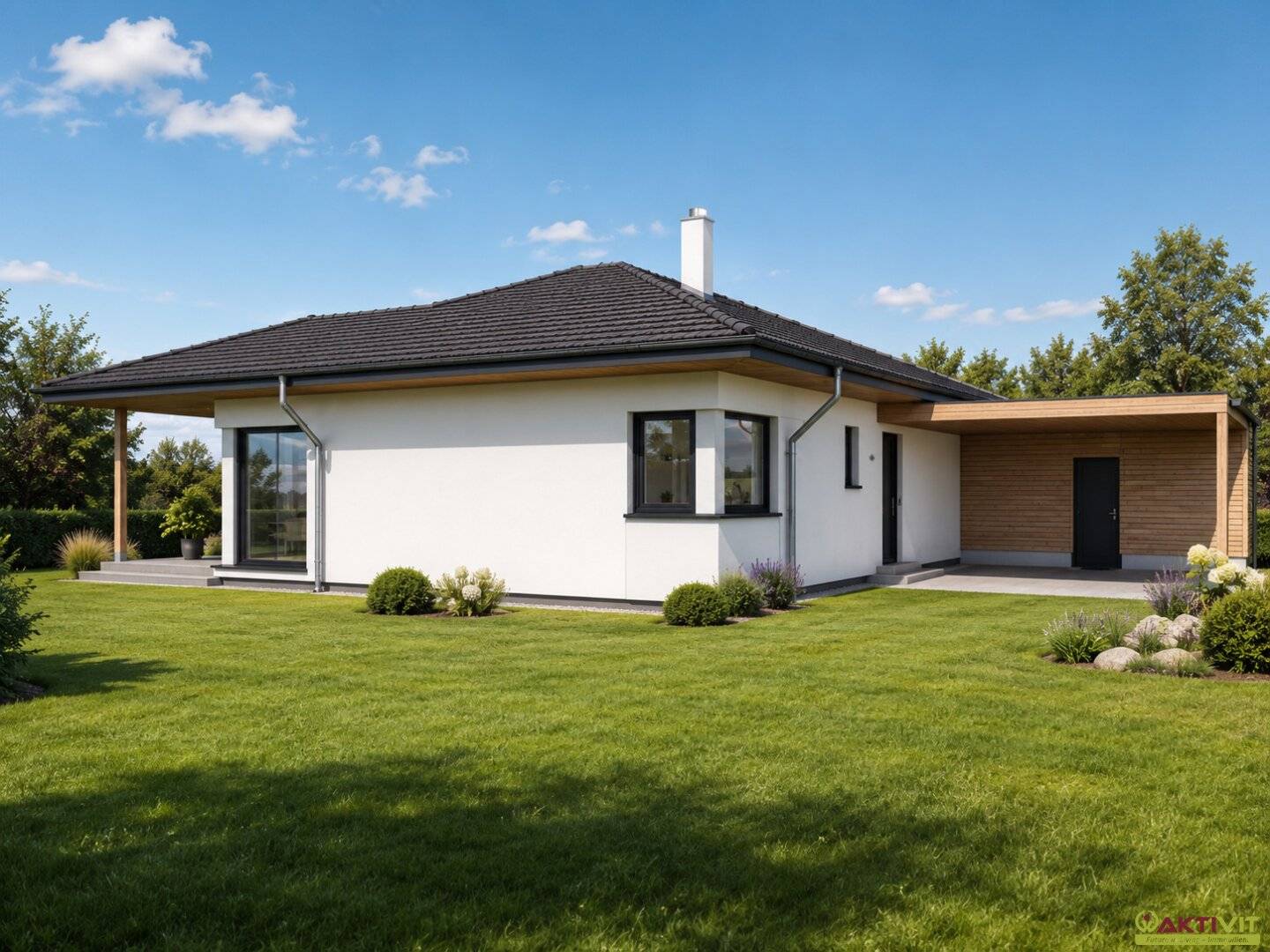 Schlüsselfertig All Inklusive Preis + Küchengutschein. TOP Bungalow inkl. Bodenplatte und Grundstück! -  Jetzt Traumhaus sichern.