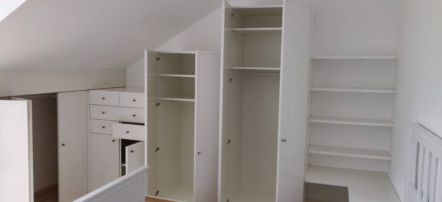 Bright 2 room attic apartment partly furnished in Aigen