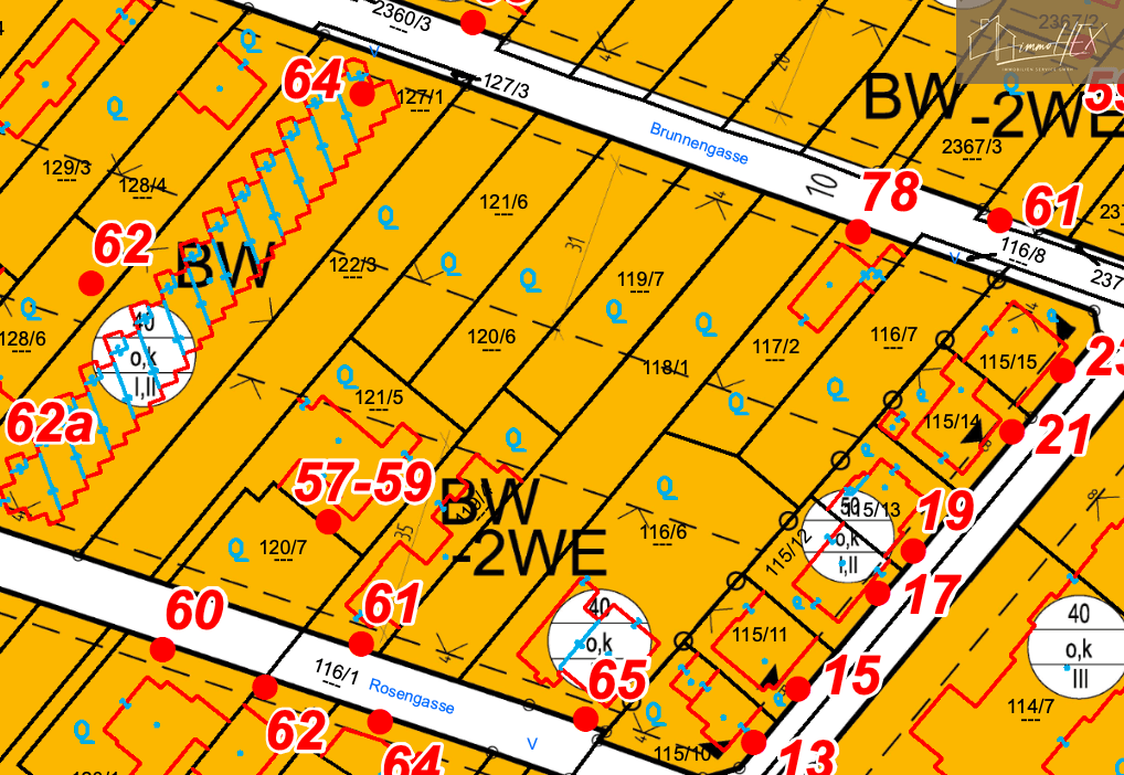 Central building plot for residential project Wohnung