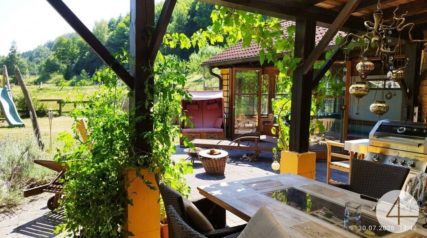 Pferdeliebhaber willkommen - Liegenschaft mit eigenem Bachlauf – Naturidyll auf knapp 1,9 ha