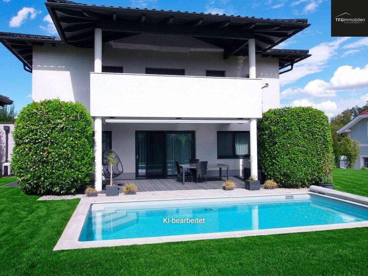 Neuwertiges Einfamilienhaus mit herrlichem Pool, top Ausstattung!