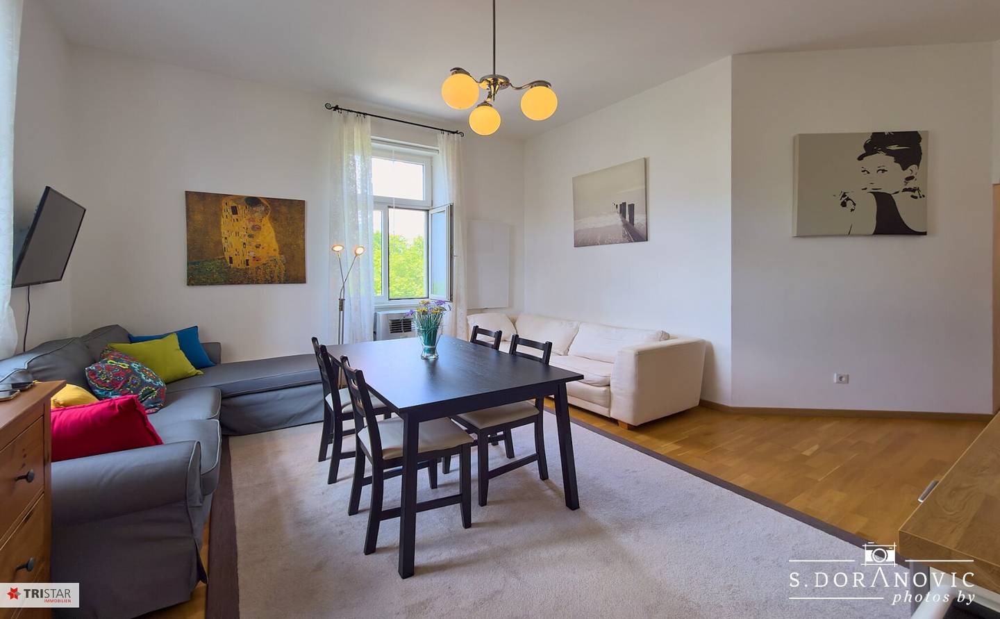 NEW! Viennese old building in the 20th district Bright 2-room old building apartment with elevator and view of greenery fully furnished 1200 Vienna