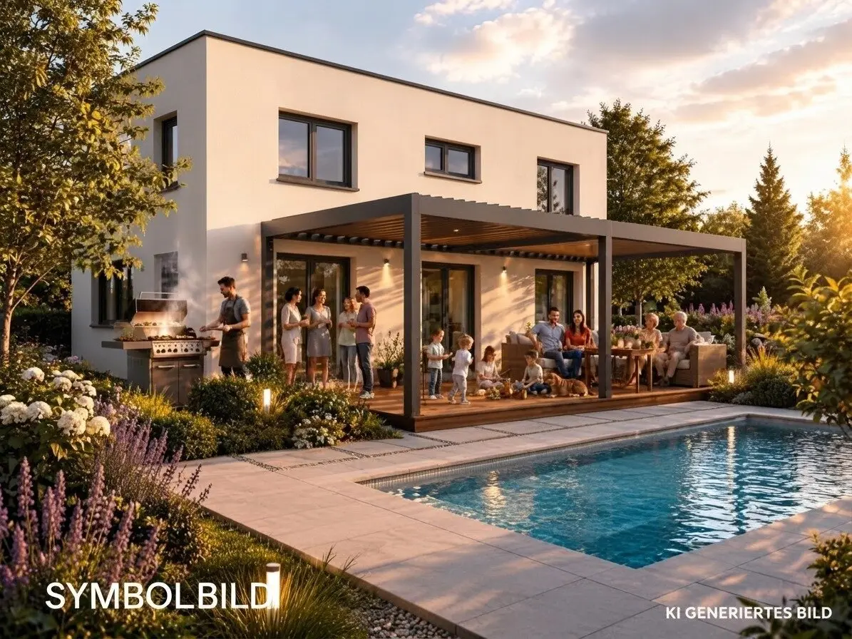 Ihr neues Zuhause im Grünen nahe Wien | Modernes Massivhaus mit Grundstück direkt von Bauträger