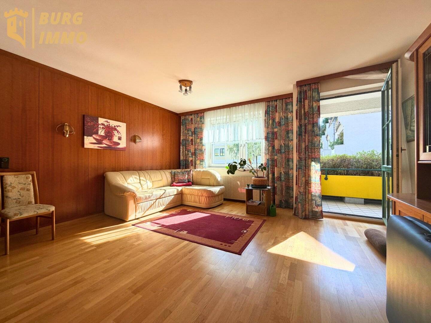 Familienfreundliche 4-Zimmer-Wohnung mit sonniger Loggia in ruhiger Lage von Kritzendorf