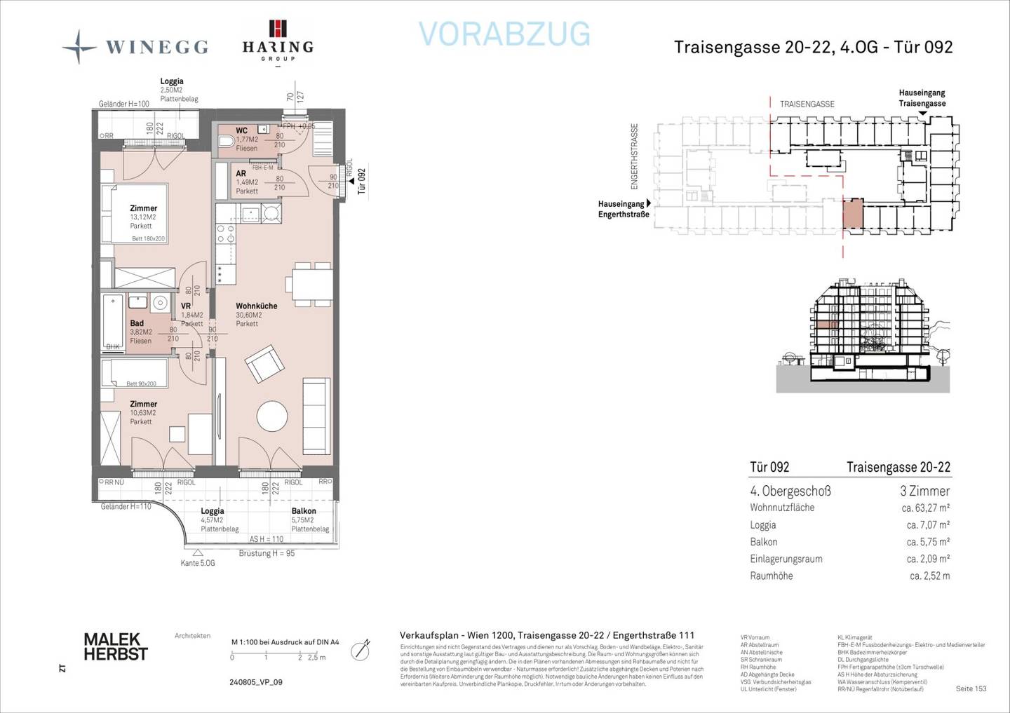Wohnung am Donauufer Erstbezug Neubau