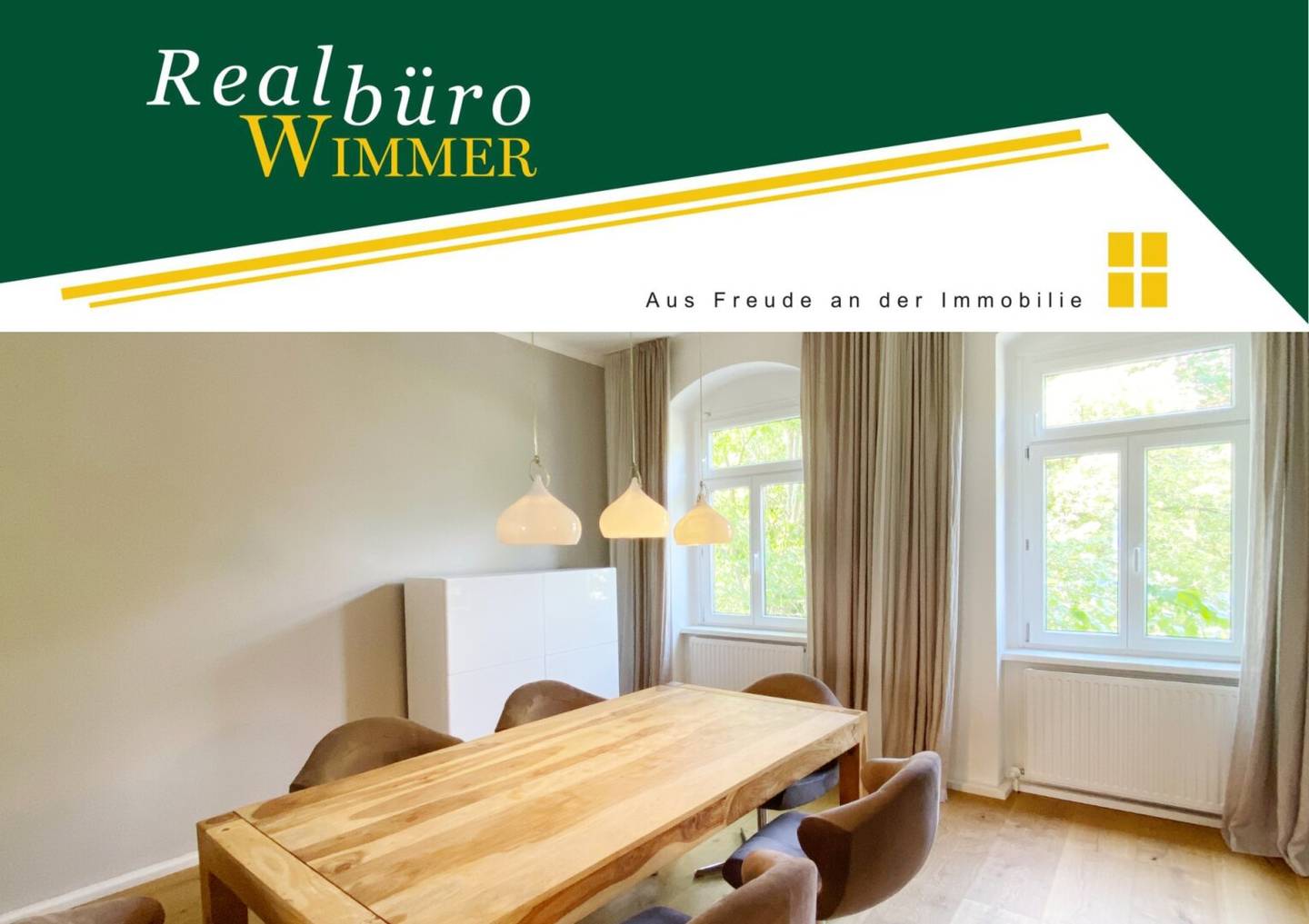 Spacious modern apartment with garden in comprehensively renovated turn-of-the-century villa