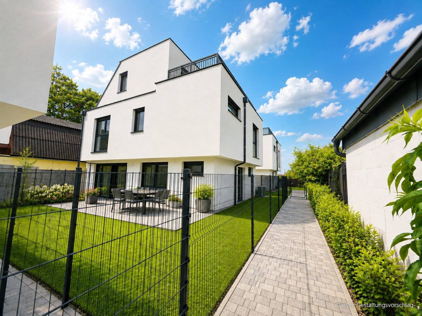 NEW BUILD / FIRST OCCUPANCY - House with Garden, Roof Terrace and Parking - 1220 Vienna Essling