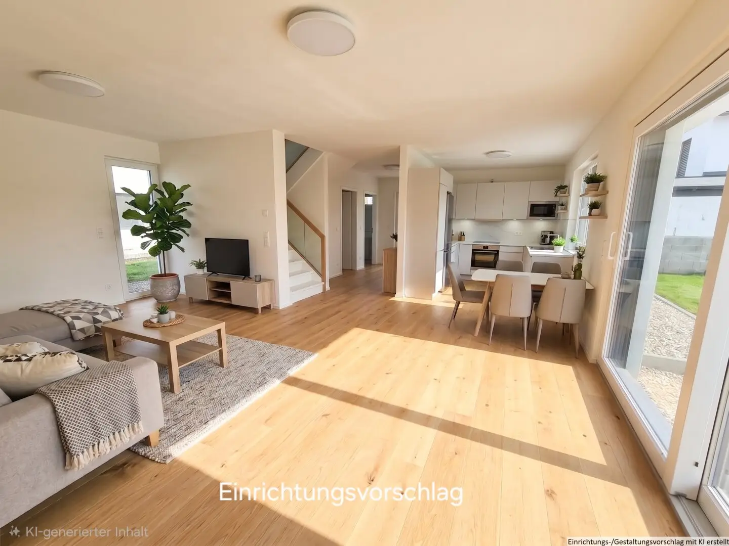NEUBAU / ERSTBEZUG - Haus mit Garten, Dachterrasse und Parkplatz - 1220 Wien Essling