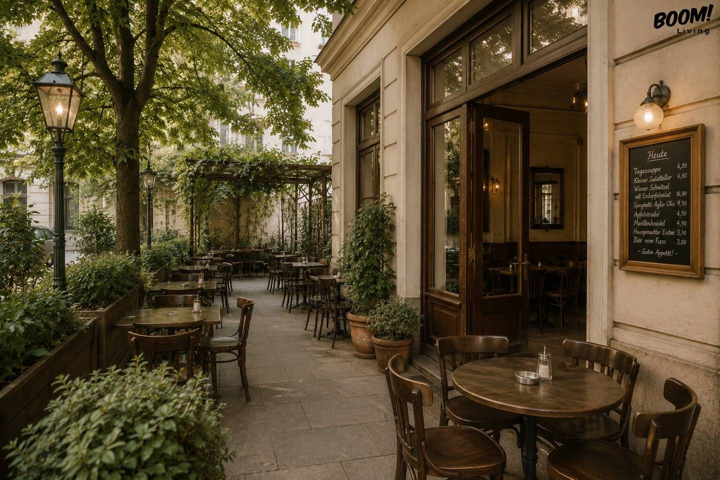 Premises with a huge guest garden in Vienna's 21st district