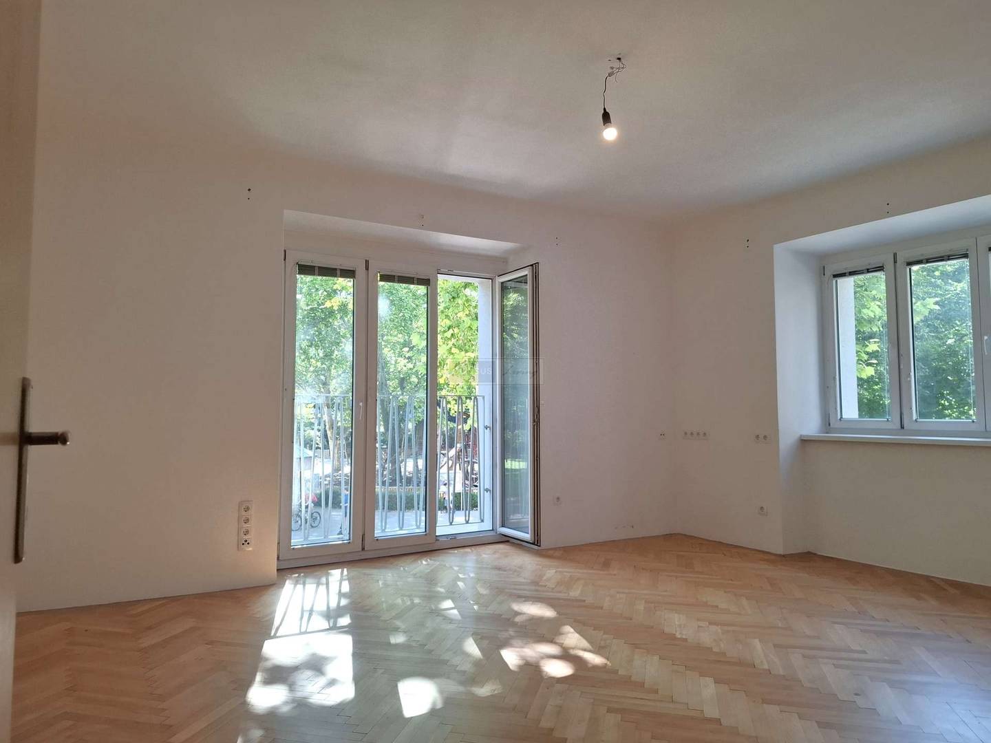 Wohnung parkseitig ruhig mit Blick ins Grüne