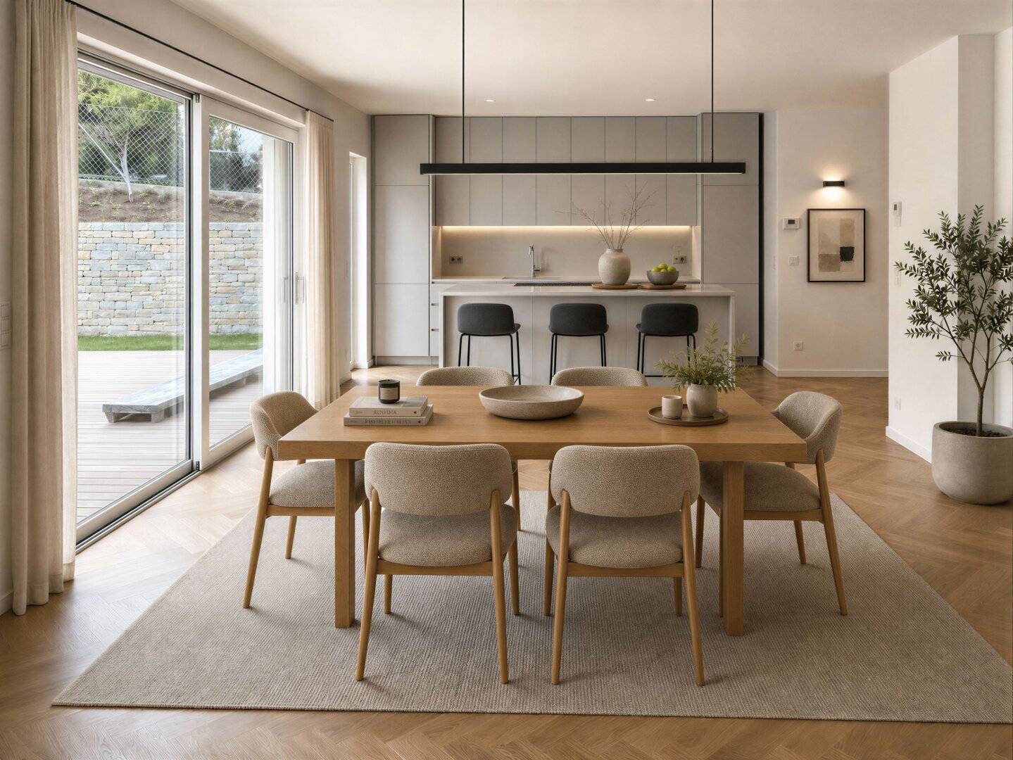 Commission-free - Exclusive new single-family house with large pool on the Kahlenberg in Klosterneuburg