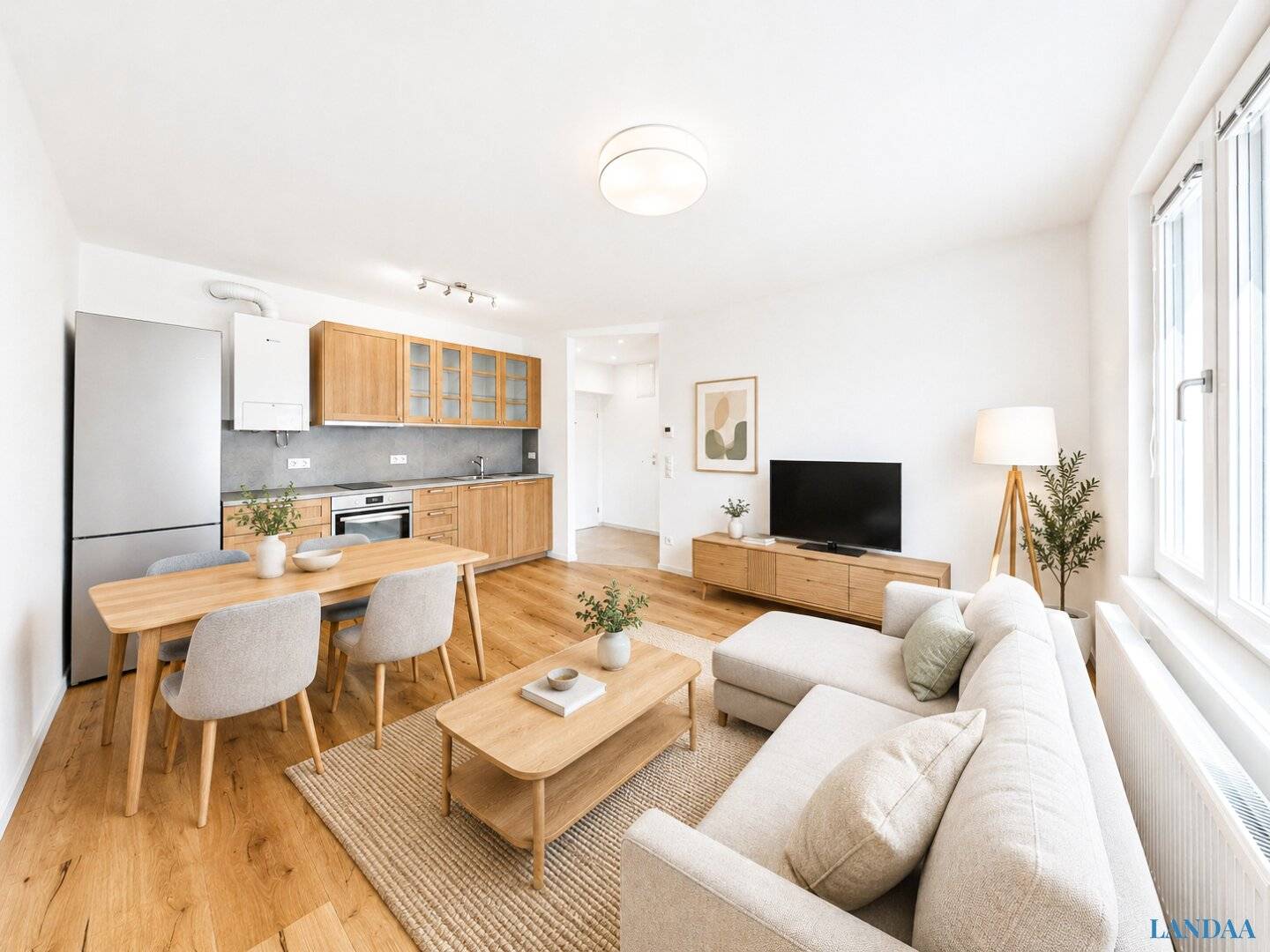 Erstbezug nach Totalsanierung — 2 Zimmer in Grünruhelage, Döbling